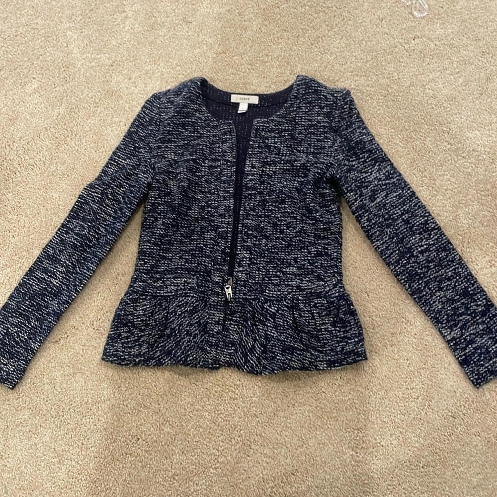 Navy thin jacket size ccs